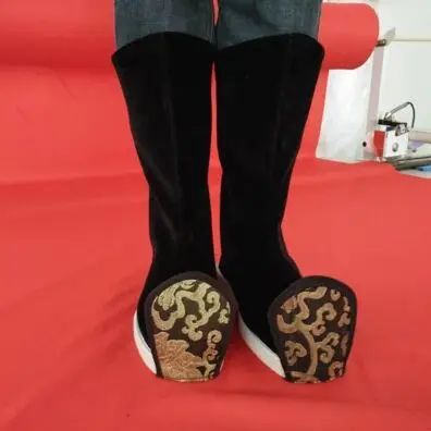 Ботинки в старинном стиле династии Хань китайские ранние Винтажные ботинки