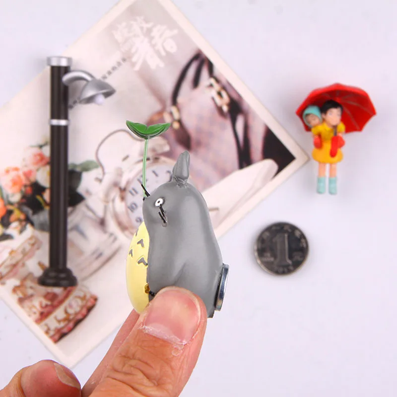 МИЛЫЙ Тоторо DIY магнит на холодильник детство Япония мультфильм игровой мультфильм 3D ледяная коробка Пастер ледяная коробка наклейка подарок