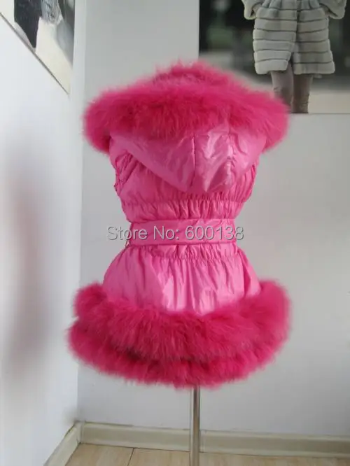 Бесплатная доставка новый стиль пуховик большого размера с отделкой из лисьего