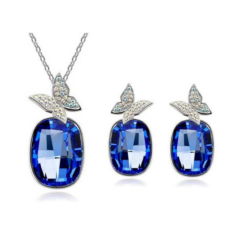 OMHXZJ оптовая торговля AAA циркон кристалл серебро золото 18KT Платина женщина мода