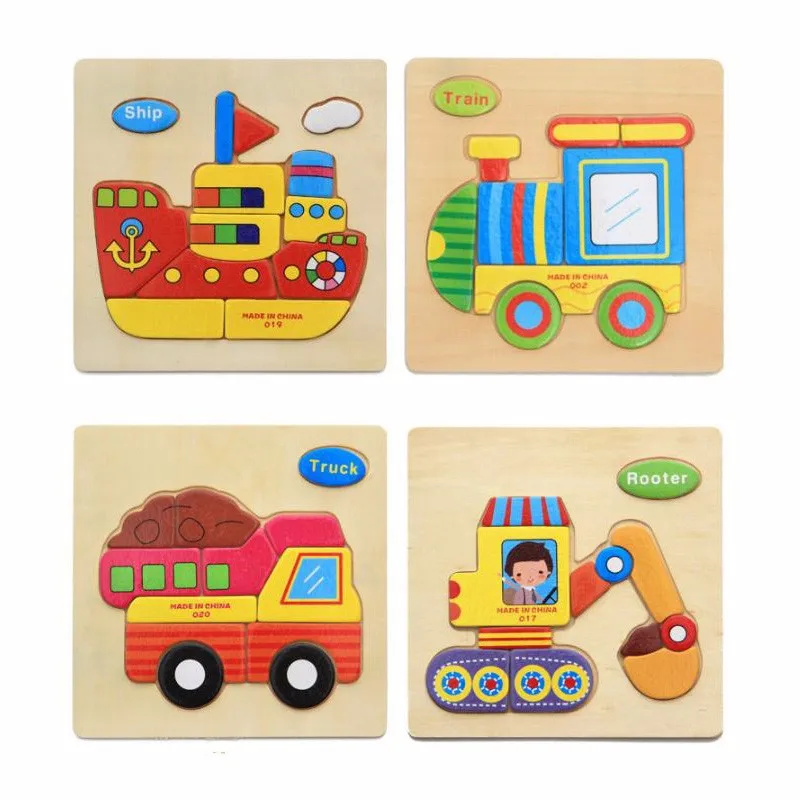 Детские развивающие деревянные игрушки пазл дети 15*15 см brinquedos educativos игрушка для