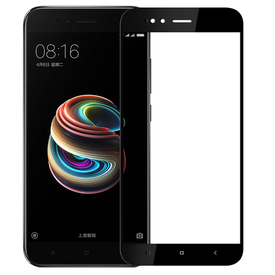 Защита экрана для Xiaomi mi A1 mi a1 стекло 9h полное покрытие закаленное стекло на xio mi 5x mi A1 5," Защитная стеклянная пленка