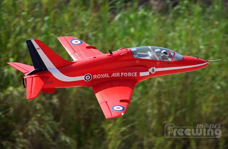 RC самолет EDF jet Freewing Bae Hawk 70 мм комплект модели самолета с сервоприводы и комплект версия