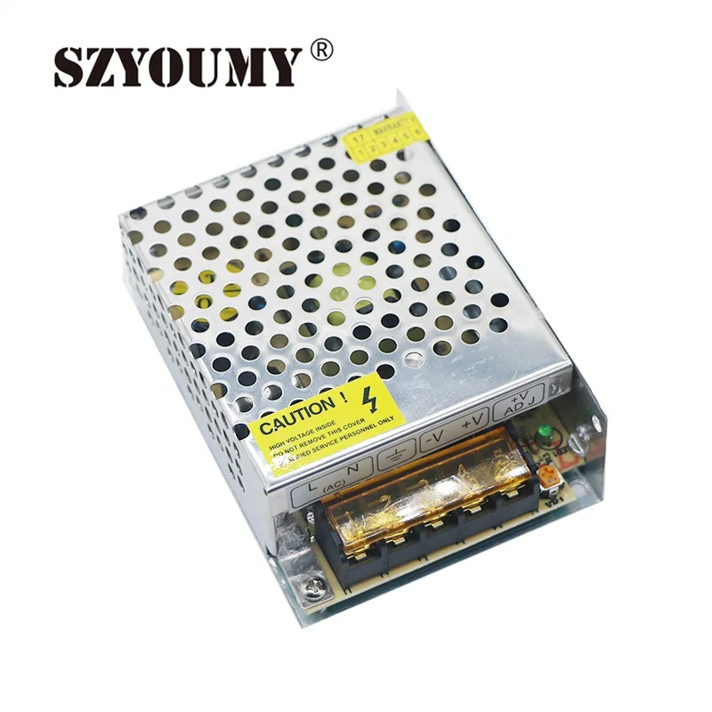 Светодиодная лента от SZYOUMY DC 12V 3.2A 38W импульсный источник питания дисплей AC LED PSUs