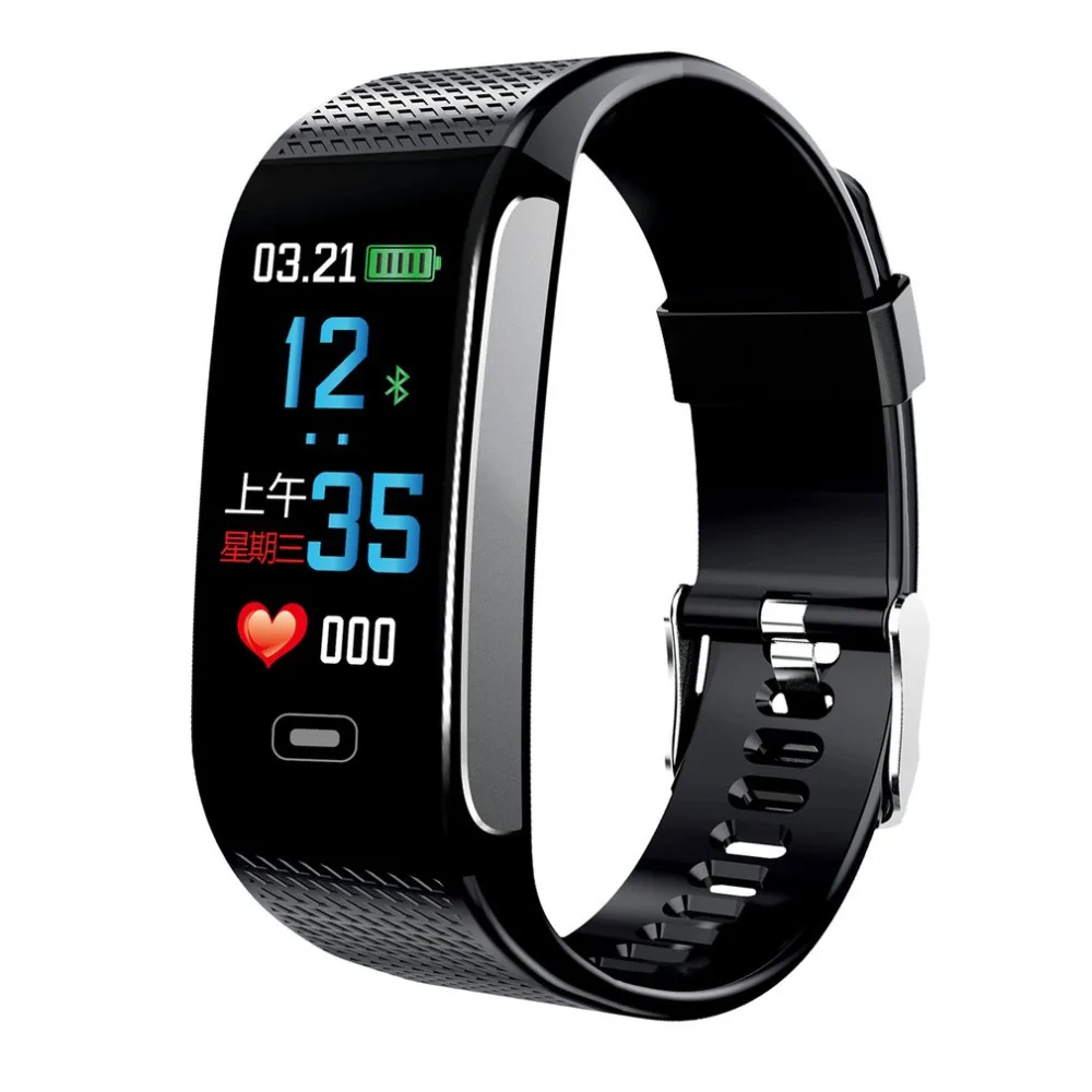 CK18S Smart Watch Color Screen Blood Pressure Heart Rate Monitor Remote Camera IP67 Waterproof Bluetooth Sports | Электроника