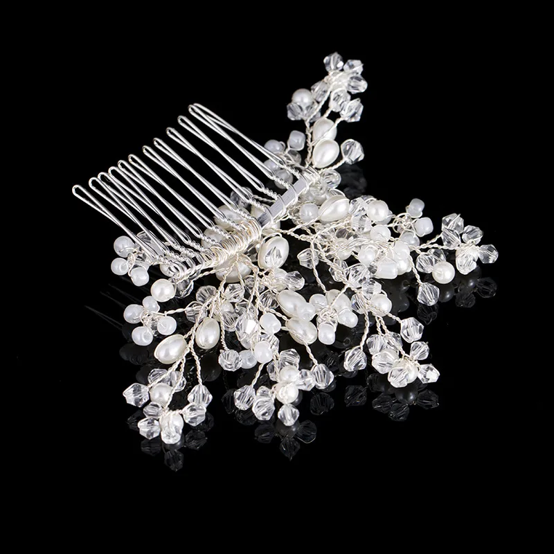 Бесплатная доставка руководство жемчуг невесты головной убор заколка форма