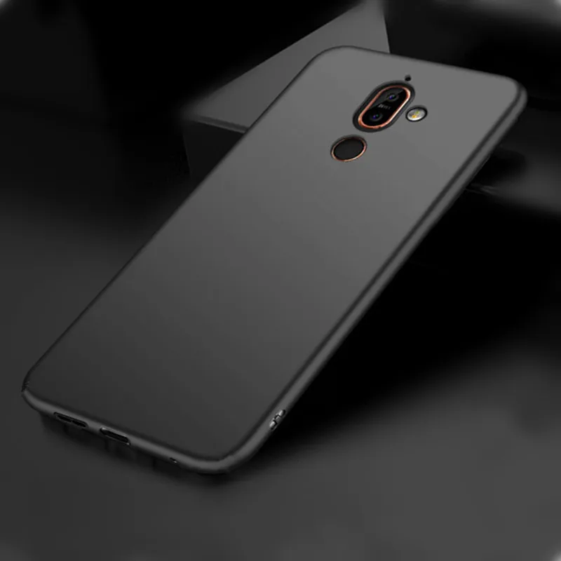 Роскошные матовые мягкий чехол для телефона Nokia 7 Plus силиконовый защитный