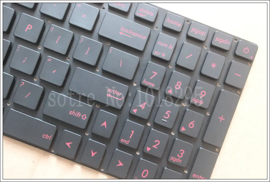 Новая черная клавиатура для ноутбука ASUS GL551 GL551J GL551JK GL551JM GL551JW GL551JX с американской
