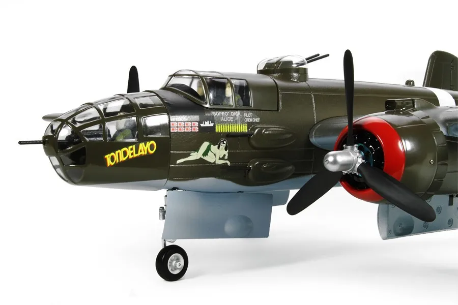 FMS 1400 мм/1 4 м Gaint Warbird B 25/B25 Mitchell Green новейшая версия PNP большие масштабные