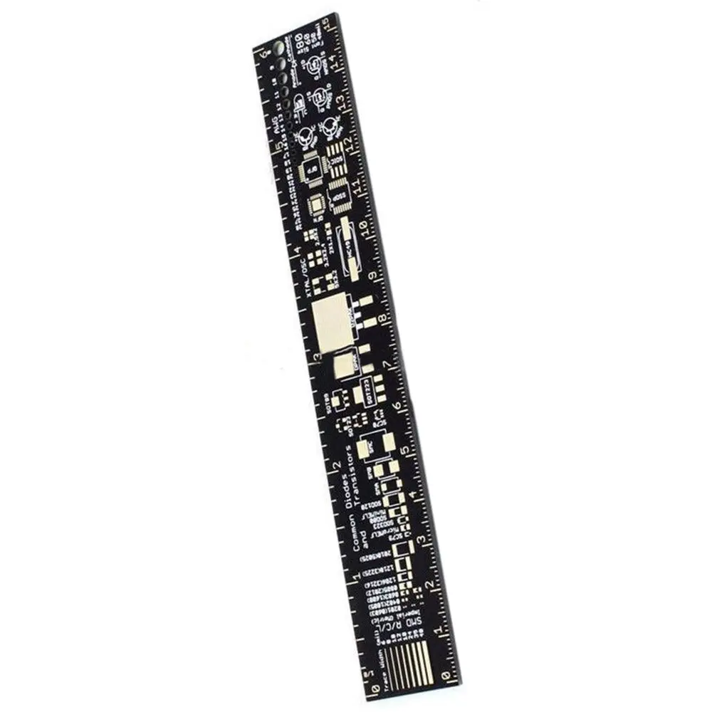10 шт. PCB линейка PCB инженерный отпечаток PCB упаковочный блок для электронных инженеров