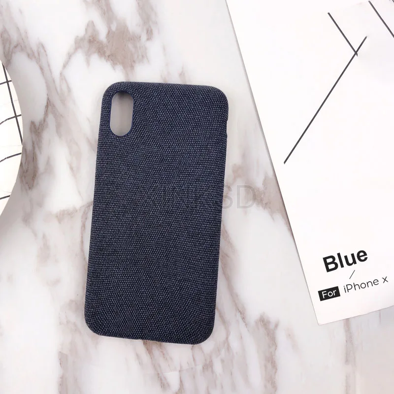 Blue Роскошный мягкий чехол из плюшевой ткани для iPhone X, XR, XS, AMX, ТПУ, силиконовый чехол на заднюю панель телефона для iPhone 7, 8, 6 S, 6 S Plus, чехол s, 10 - Цвет: Blue