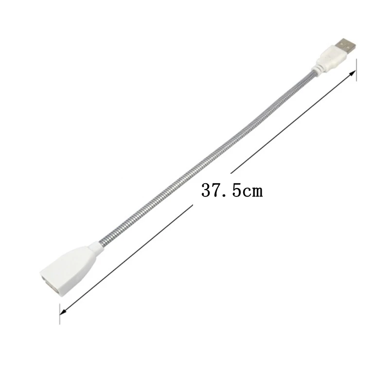 Мини светодиодный ночник 3/8Led DC5V USB лампа с гибким шлангом удлинитель провода