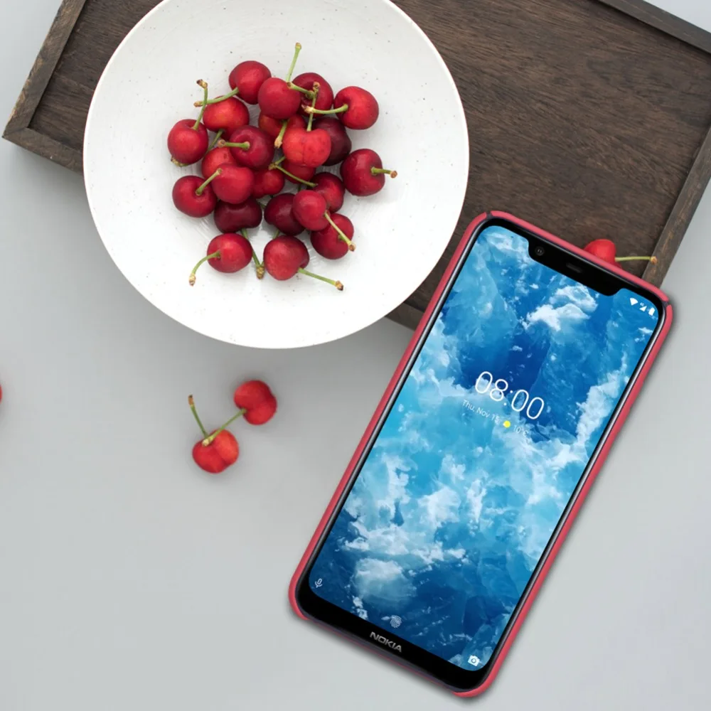 Для Nokia Lumia 8,1 чехол NILLKIN суперматовый чехол матовый Жесткий Чехол для Nokia X7