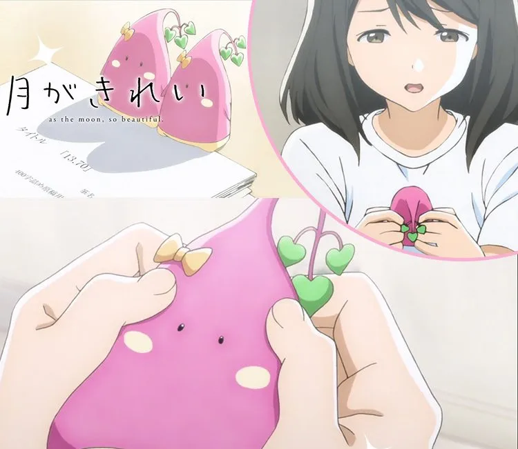 Цуки GA кирей как луна так красиво Mizuno Аканэ Красный картофель Маскоты аниме милые