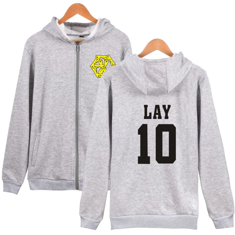 Женская толстовка на молнии с принтом серого темно синего цветов|sweatshirts with|hoodie