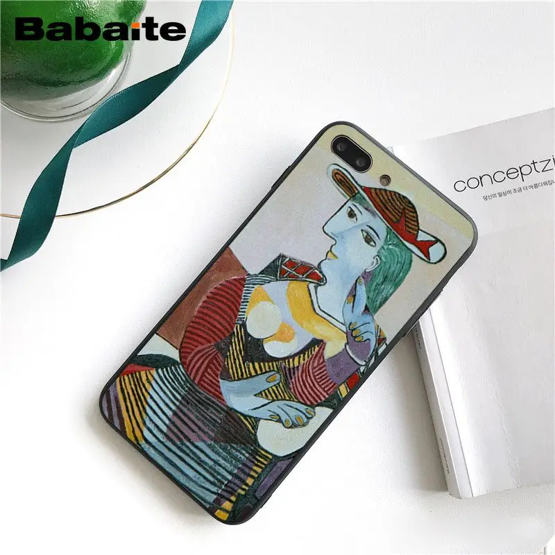 A8 Babaite Пабло Пикассо абстрактное искусство живопись чехол для телефона для iphone 11 Pro 11Pro Max 8 7 6 6S Plus X XS MAX 5 5S SE XR - Цвет: A8