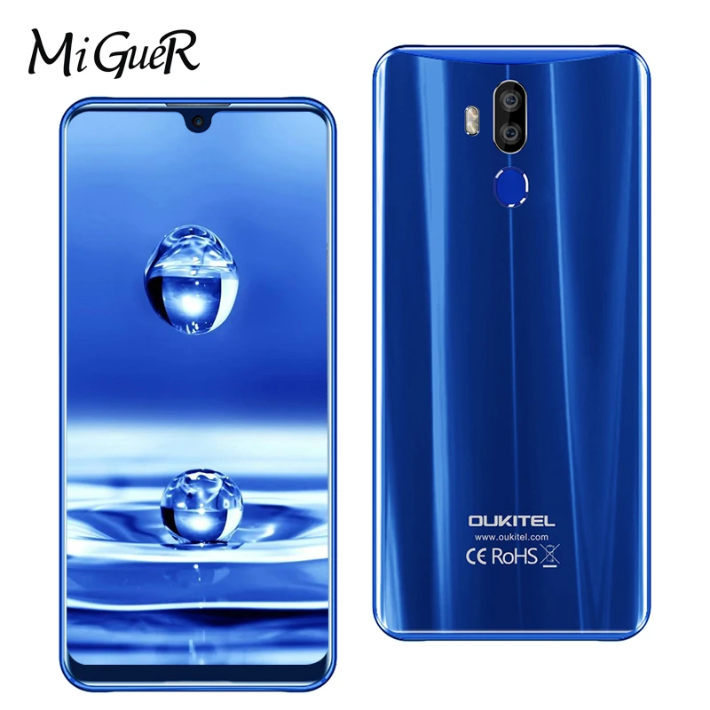 OUKITEL K9 водонепроницаемый 7 12 &quotFHD + 1080*2244 16MP 2MP/8MP смартфон 4 Гб 64 Face ID 6000 мАч 5В/6A