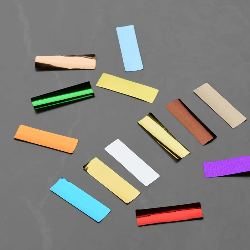 Мути цвет Retangular 1 5*5 см конфетти из фольги измельченные блёстки confettis de mariage