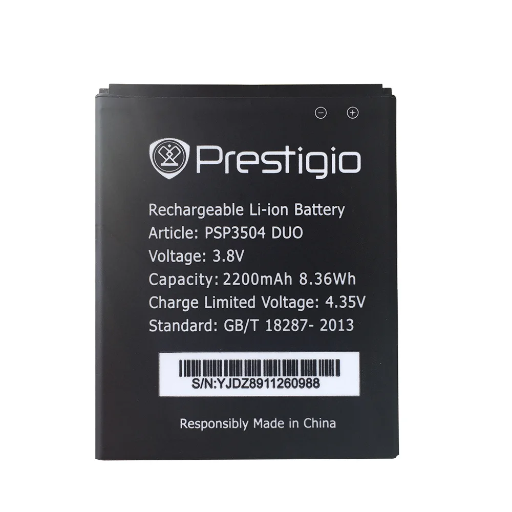Сменный аккумулятор для телефона psp3504 Duo 2200 мАч Prestigio Muze C3 3504 PSP3504 | Мобильные