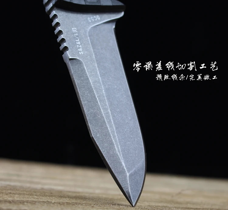 Высокое Качество Армии выживания Ножи высокой твердостью Wilderness ножей Essential самообороны Походные ножи Охота Открытый Инструменты EDC