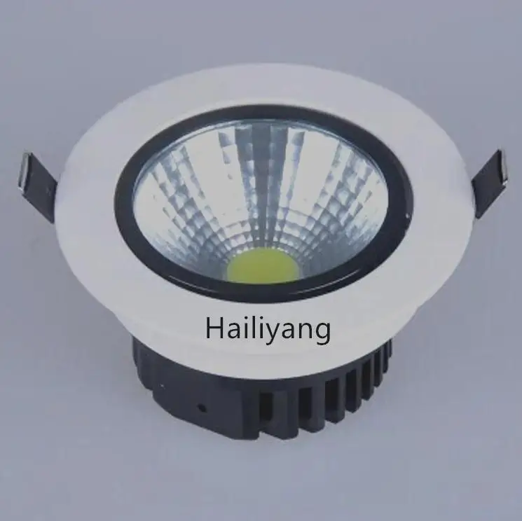 Новинка Встраиваемый светодиодный светильник с регулируемой яркостью cob 5 Вт 7 9 12