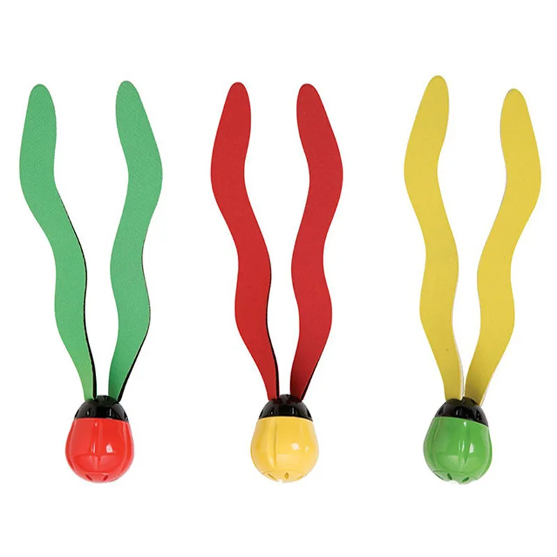 

baby kids swimming snorkel swimmer pool accessories water toy underwater toys Diving stick seaweed sea baby funny beach toys