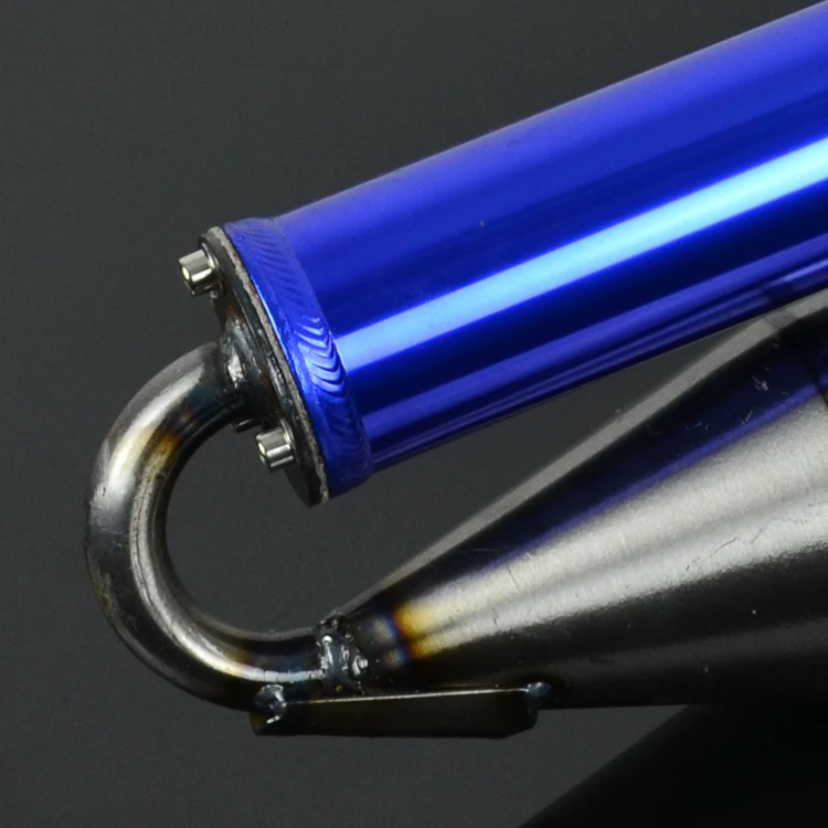 Выхлопная труба из нержавеющей стали для мотоцикла и система глушителя E40QMB 2 Stroke