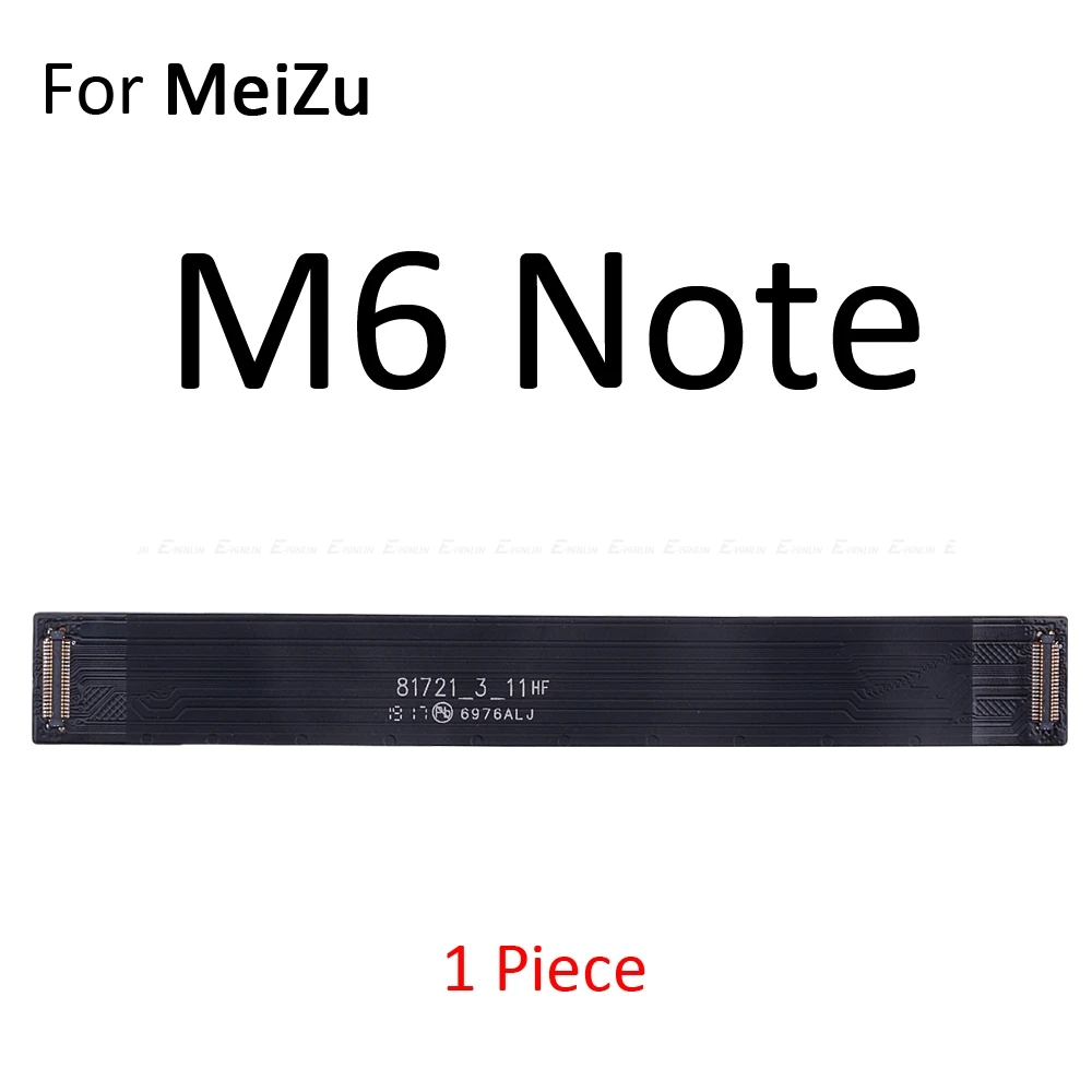 For Meizu M6 Note Новинка, материнская плата с гибким кабелем для Meizu U20 U10 M6S M6 M5S M5 Note - Цвет: For Meizu M6 Note
