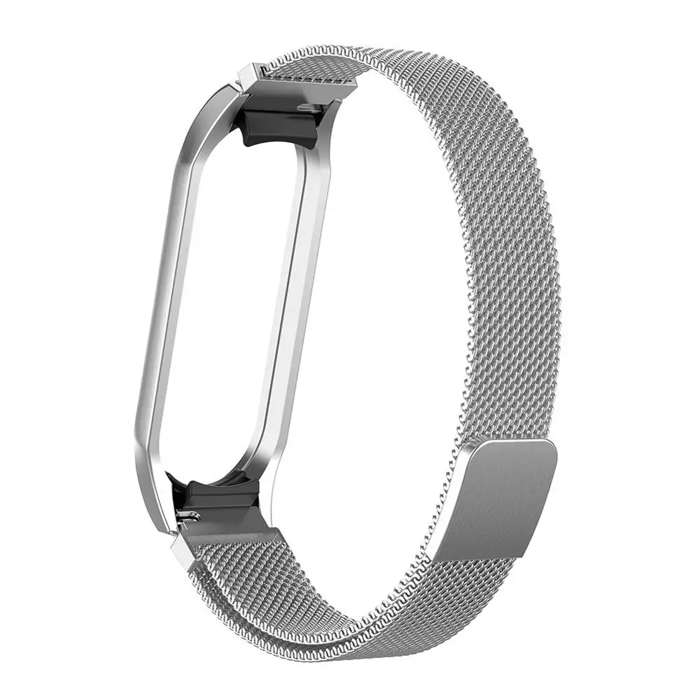 Ремешок Миланская петля из нержавеющей стали для xiaomi mi band 3 4|Смарт-аксессуары| |