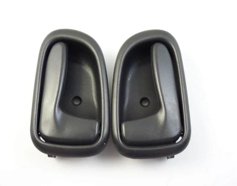 ISANCE 2 шт. Передняя или задняя Левая Правая внутренняя ручка двери темно серый для