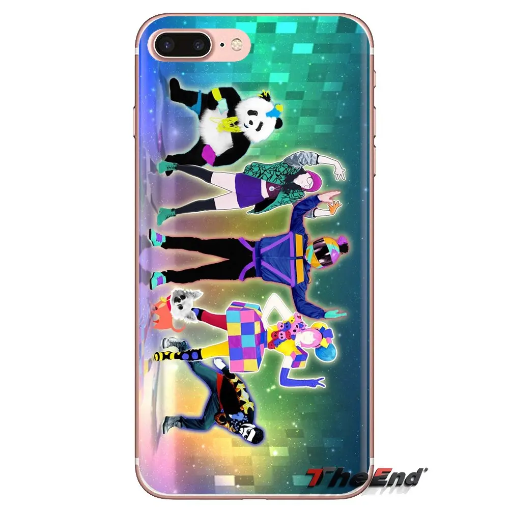 Прозрачный чехол из ТПУ JUST DANCE 2015-2017 пастельный принт для Xiaomi Redmi 4A S2 Note 3 3S 4 4X 5 Plus 6 7