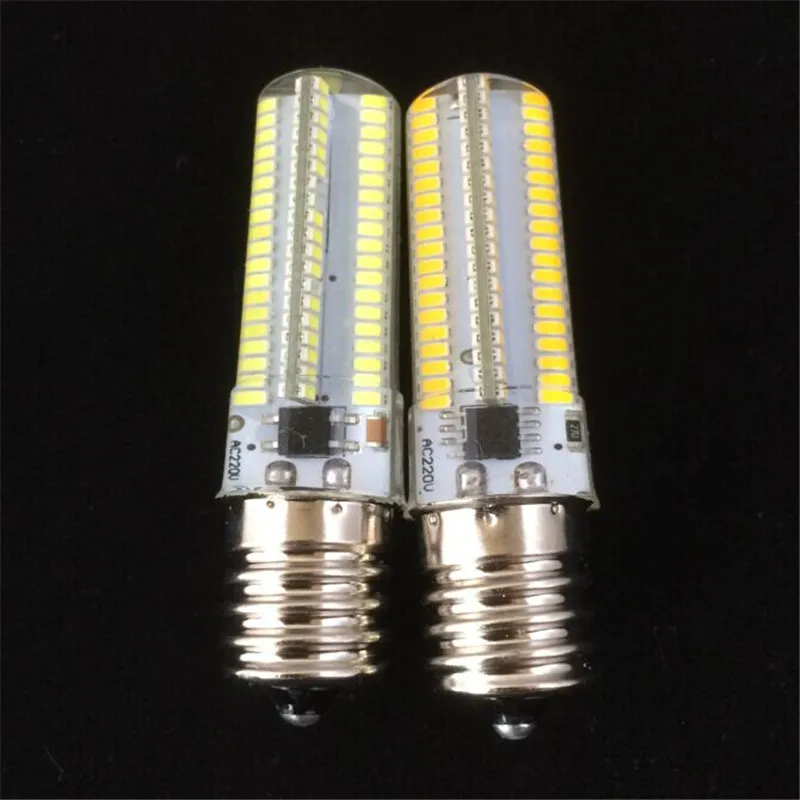 100 шт./лот E17/E11/E12/E14/G4/B15 светодиодный лампы AC220 240V 10 Вт Светодиодный светильник SMD3014
