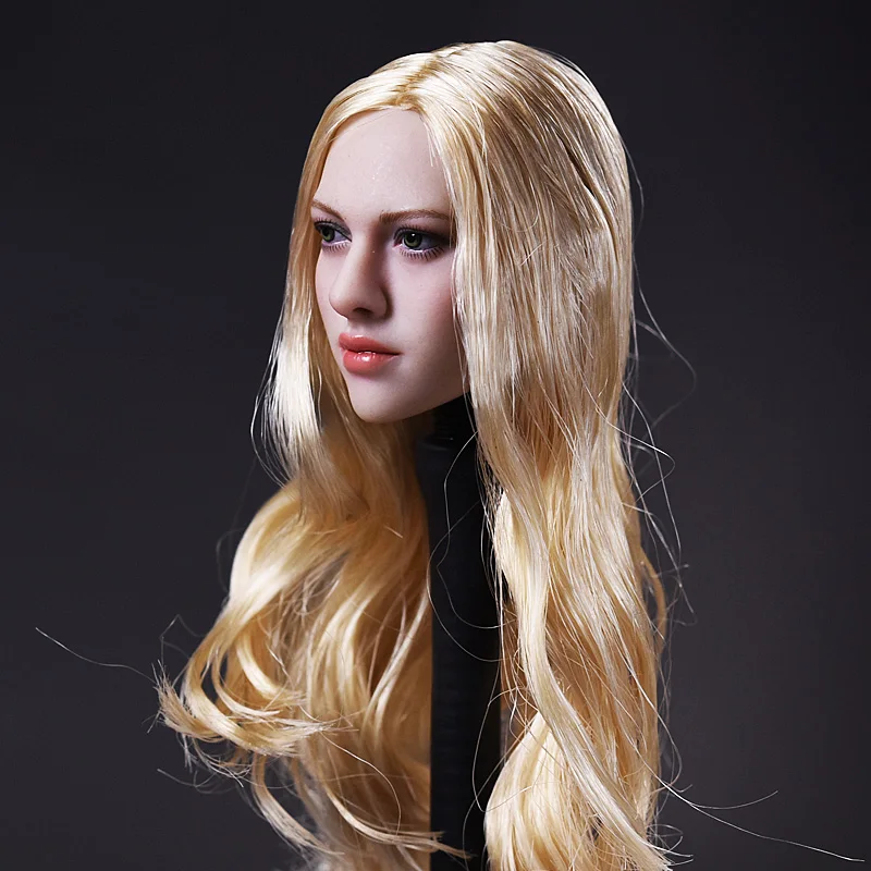 

Custom KIMI TOYS KT004 European and American Female 1/6 Head Sculpt Beauty Headplay Collection