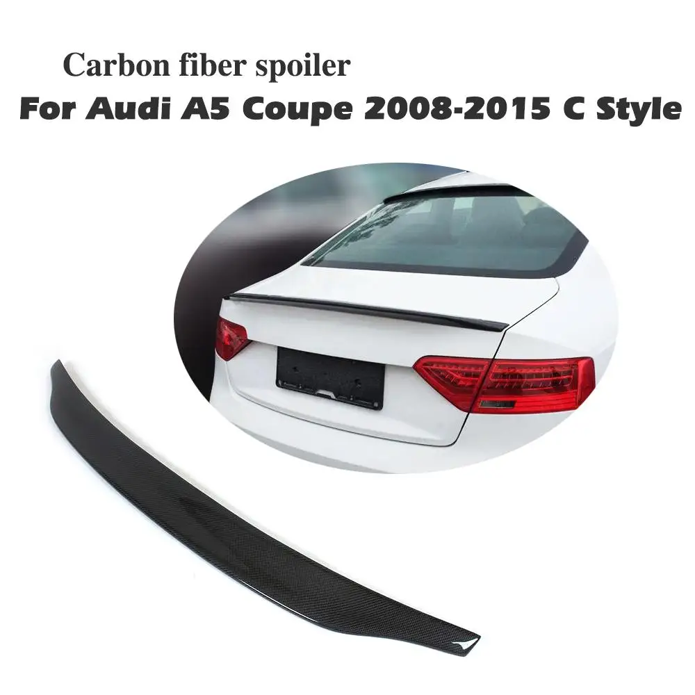 Спойлер для заднего багажника из углеродного волокна Audi A5 Coupe standard 2D 2008-2015