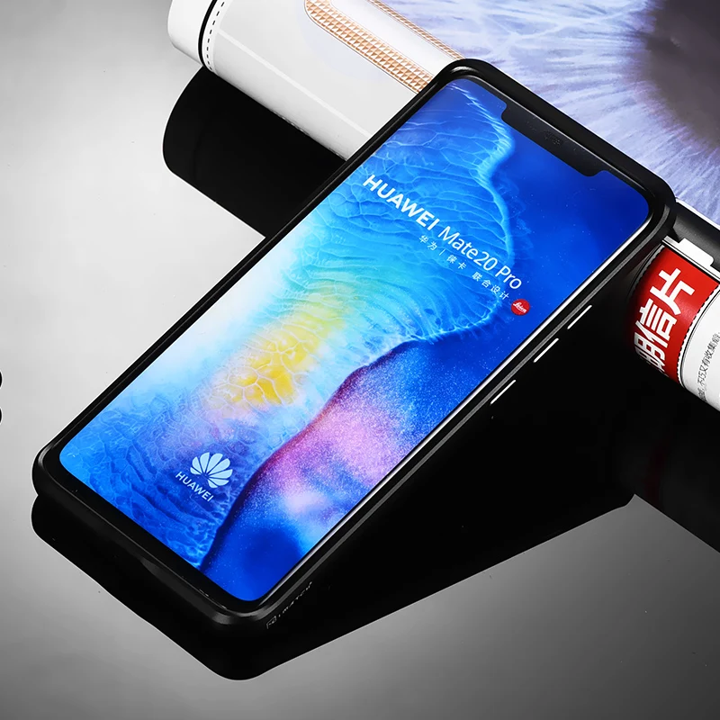 IMatch настоящий карбоновый и алюминиевый металлический чехол для huawei mate 20/Pro роскошный чехол с полной защитой для huawei mate 20 чехол