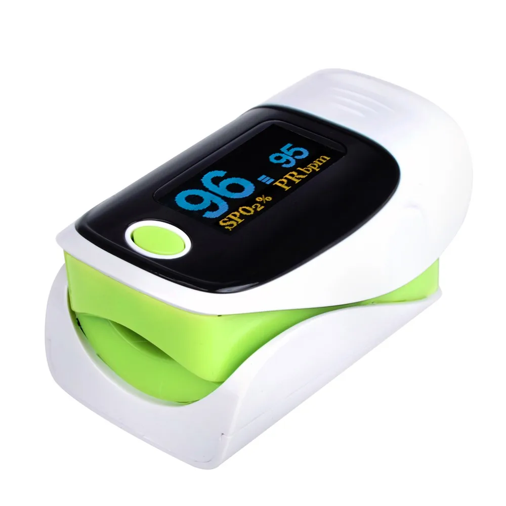 ELERA Alarm SET oled-дисплей цифровой пальцевой Пульсоксиметр насыщенность крови кислородом пальцевый оксиметр розовый 5 цветов+ чехол