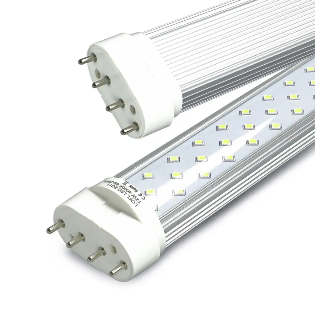 LED 4 контактная лампа 2G11 PLL трубка 9W 12W 16W 22W Epistar настенная долгий срок действия
