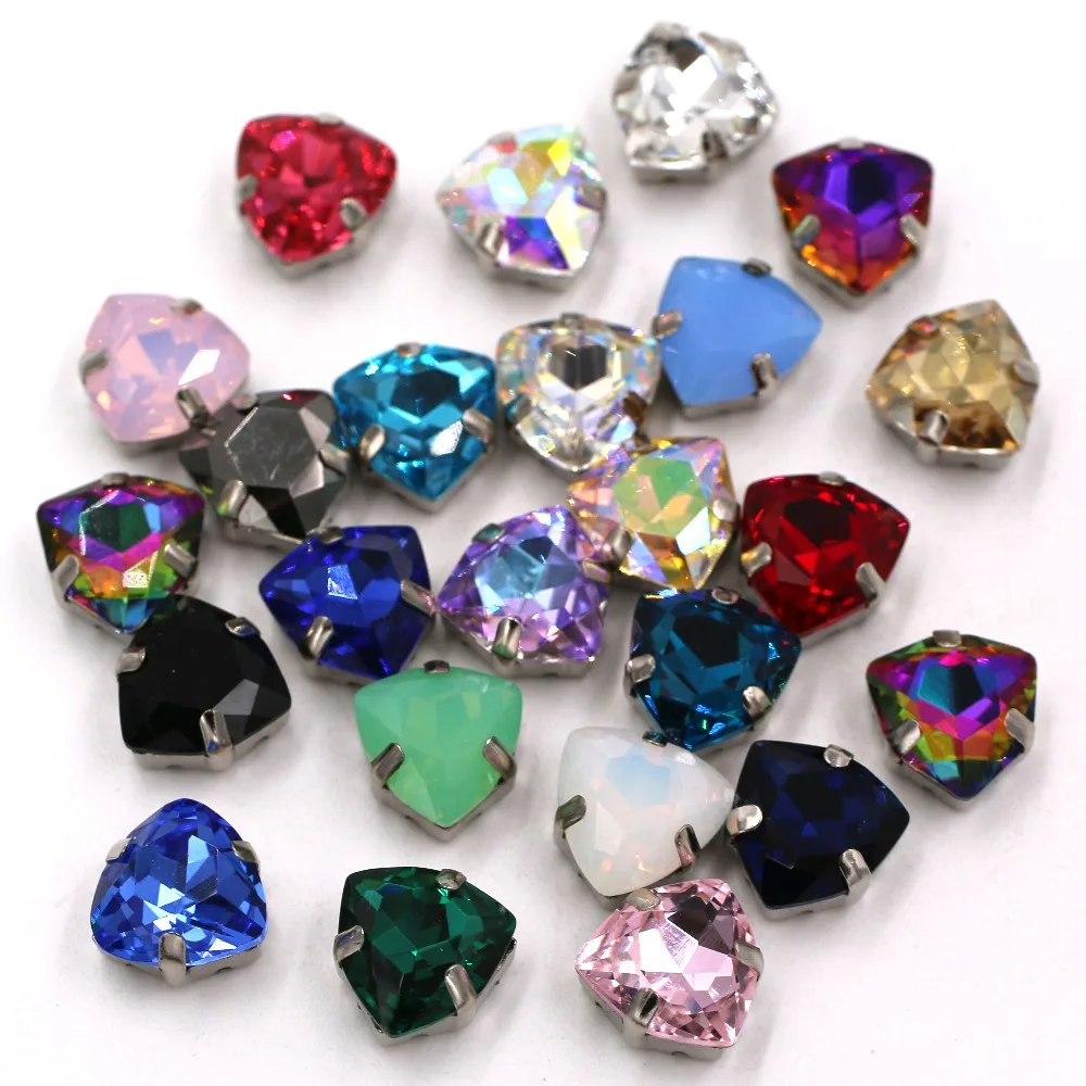Стеклянная роза с искусственными кристаллами 12 мм 20 дюймов высококачественные