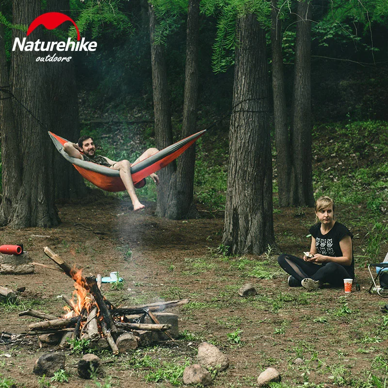 Naturehike складной гамак легкий подвесной спальный качели кровать с москитной