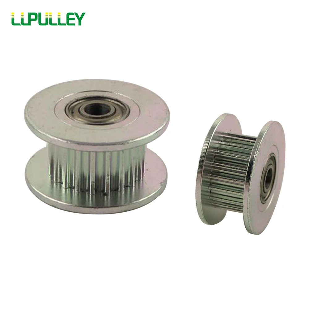 LUPULLEY GT2 20 зубчатый синхронный роликовый направляющий шкив с отверстием 3 мм 4 5