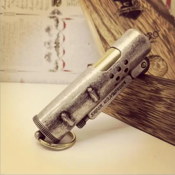 ZORRO керосиновая Зажигалка из чистой меди персонализированная Ретро креативная