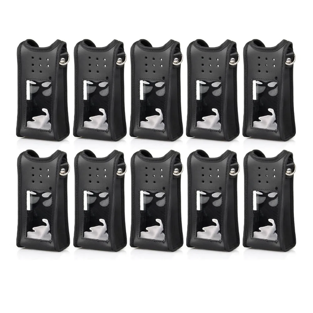 

10 шт. кожаный защитный чехол для Ailunce HD1 двухдиапазонный DMR Цифровой Walkie Talkie Ham Radio