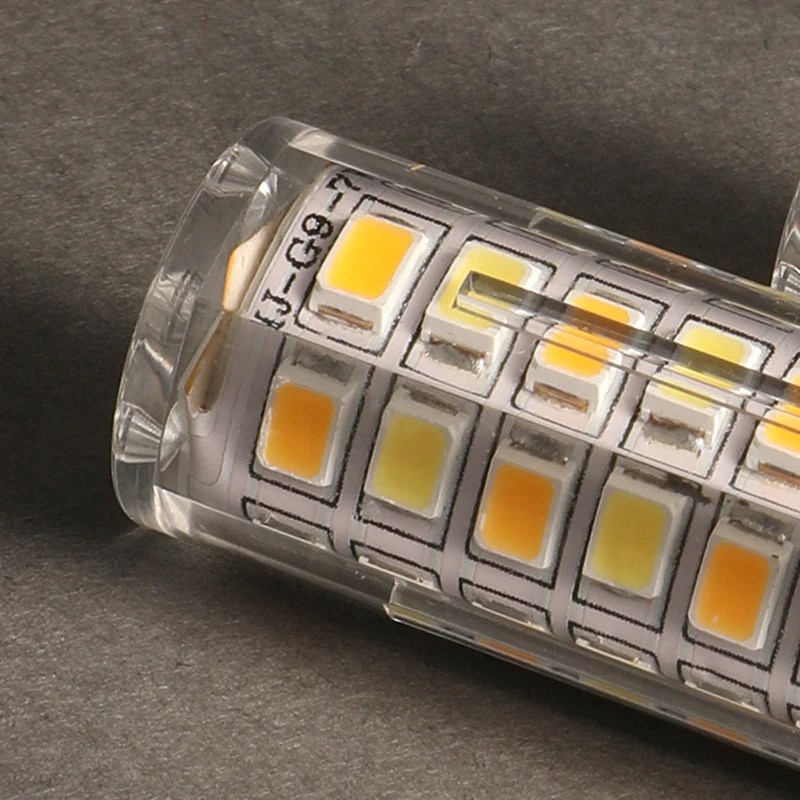 Мини G9 светодиодный светильник переменного тока 220V 110v лампы SMD 2835 Точечный для