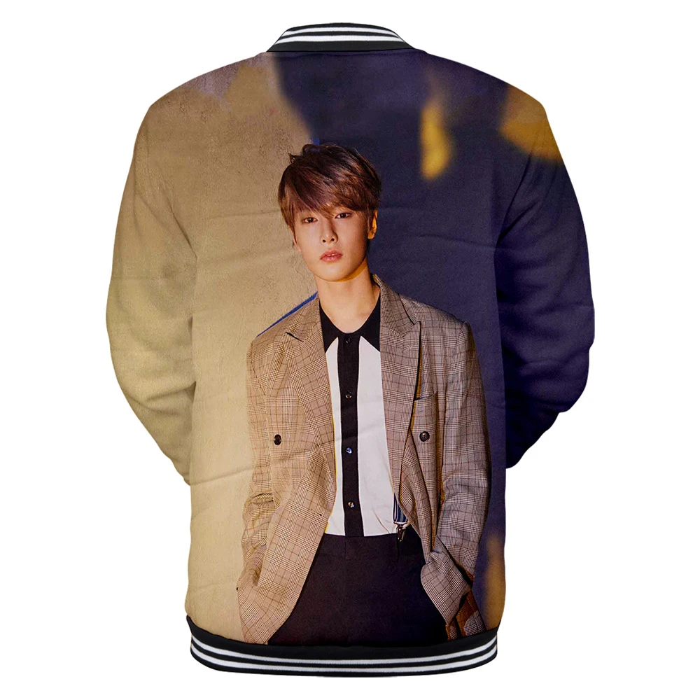 Защищает Детские 3D бейсбольная куртка-пилот 2019 kpop альбом StrayKids на каждый день в