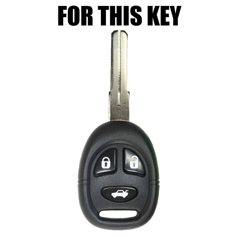 Силиконовый чехол для ключей от машины для Saab 9-3 9-5 1999-2009 3 кнопки крышка без ключа дистанционного Fob оболочка кожа брелок держатель протектор