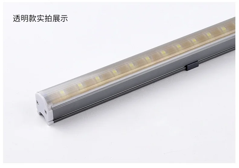 DMX512 управляемый открытый RGB led тубусные лампы/узоры, Графика и Цвет меняющийся светодиодный трубка для воздушных компрессоров, мосты, памятники, фасадов