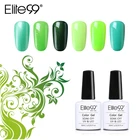 Гель-лак Elite99 серии 10 мл зеленого цвета, долговечный Гель-лак для ногтей с УФ-светодиодной лампой, Гель-лак для дизайна ногтей