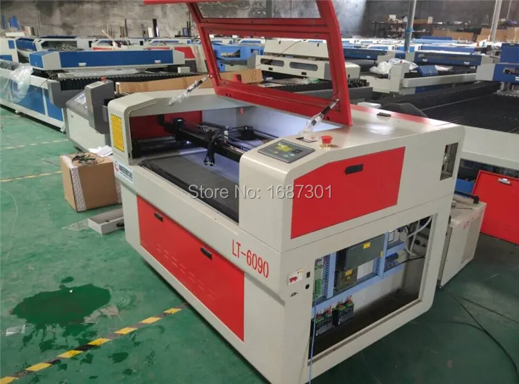 Китай производство 1.5kw водяного охлаждения лазерной резки lt 9060/lt 6090/лазерный