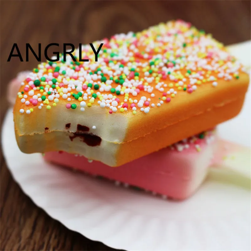 Имитация еды игрушки модель мороженого для десерта искусственная кожа прикуса