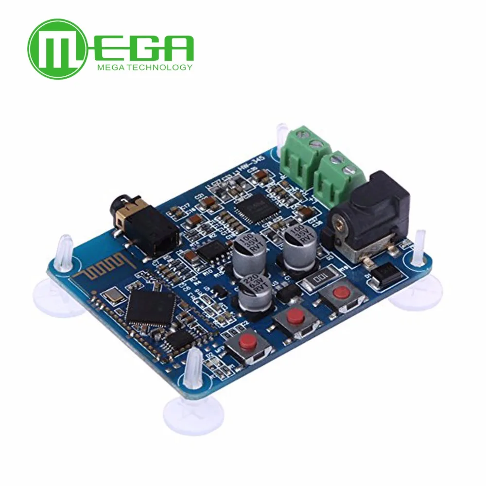 DC 12 В Bluetooth 4 0 PAM8610 приемник аудио стерео усилитель Совет 10 Вт + 2X10 Вт|audio amplifier